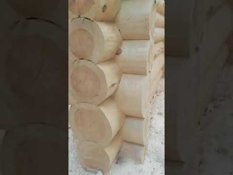 Дома из бревна оцилиндрованного