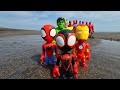 AVENGERS SUPERHERO STORY, HULK SMASH VS SPIDER-MAN 2, CAPTAIN AMERICA VS THANOS, IRON MAN, VENOM 131