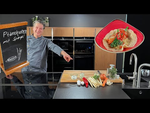Pfannkuchen mit Spargel | Das schnelle Gericht