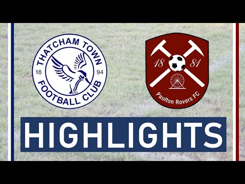 Thatcham Town FC vs Paulton Rovers FC | Highlights