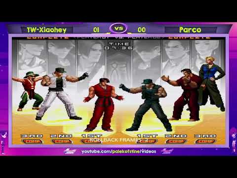 TW-Xiaohey Vs Parco FT10 KOF 2002 UM -  台湾-小黑 最強  Muito Rapido