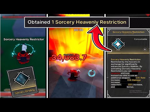 Jujutsu Zero Update 1 How To UNLOCK Heavenly Restriction (Full Guide) + INSANELY GOOD!