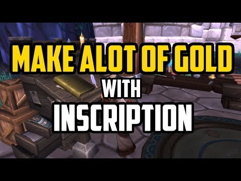 BFA: GET RICH WITH INSCRIPTION | WoW Profession Guide