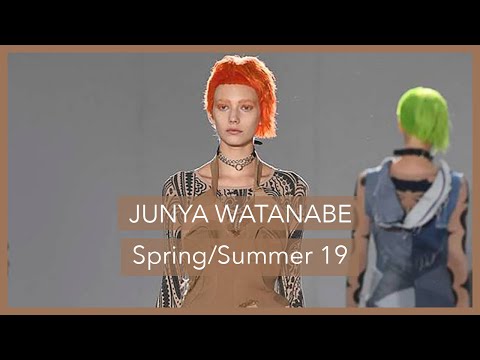 A 60 Second ⏱ Fashion Review of the Junya Watanabe SS19 show