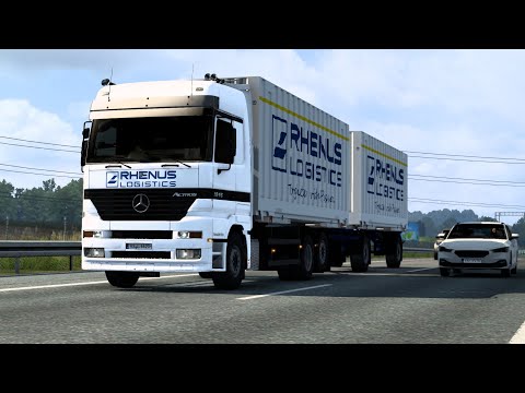 ETS2 - M-B Actros MP1 - Jihlava(CZ) - Walcz{PL)
