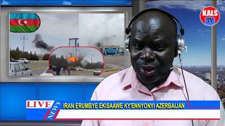 IRAN Erumbye Azerbaijan, Ekubye Ekisaawe Ky'ennyonyi, Commander Wa Iran Ayise Trump Amulageko!!