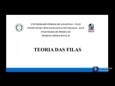 PESQUISA OPERACIONAL II - TEORIA DAS FILAS