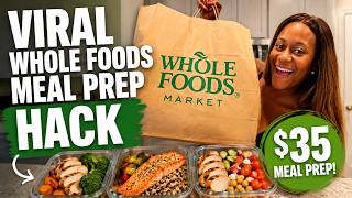 I Tried the Viral Whole Foods $35 Meal Prep Hack… Is It Actually Worth It? 👀