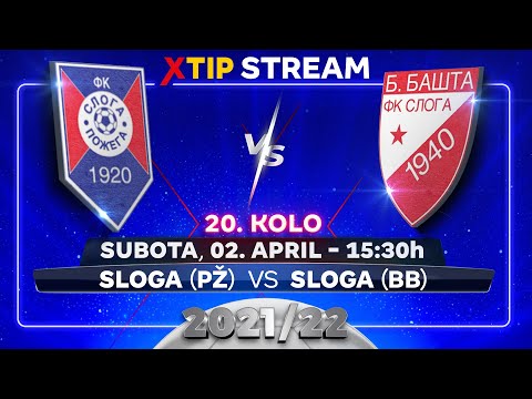 XtipStream: Sloga (Požega) – Sloga (Bajina Bašta) (subota, 02. april, 15:30)