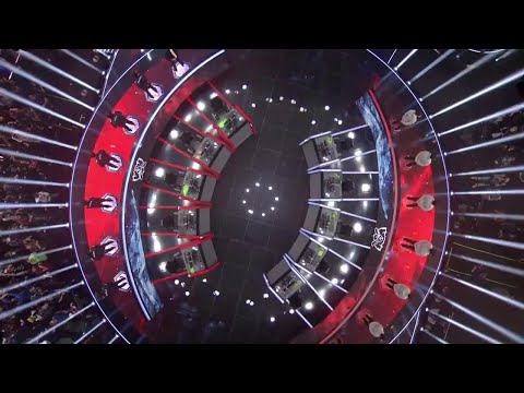 Opening Ceremony SK Telecom T1 vs KOO Tigers Finals of S5 World Championship! Teams Enter the Stage!