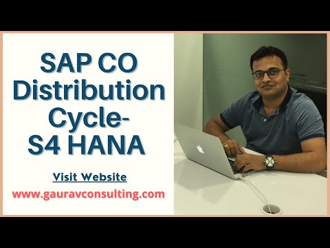 SAP CO Distribution Cycle - S/4 HANA | GauravConsulting.com