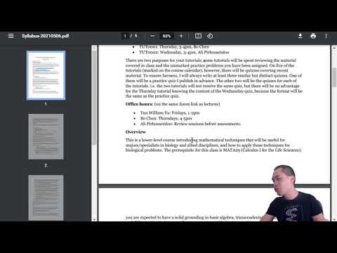 MATA35 - Lecture 1a - integration basics for biologists