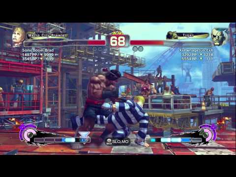 SonicBoom Brad (Cody) Vs. XxPwnageJuIcExX (Sagat)