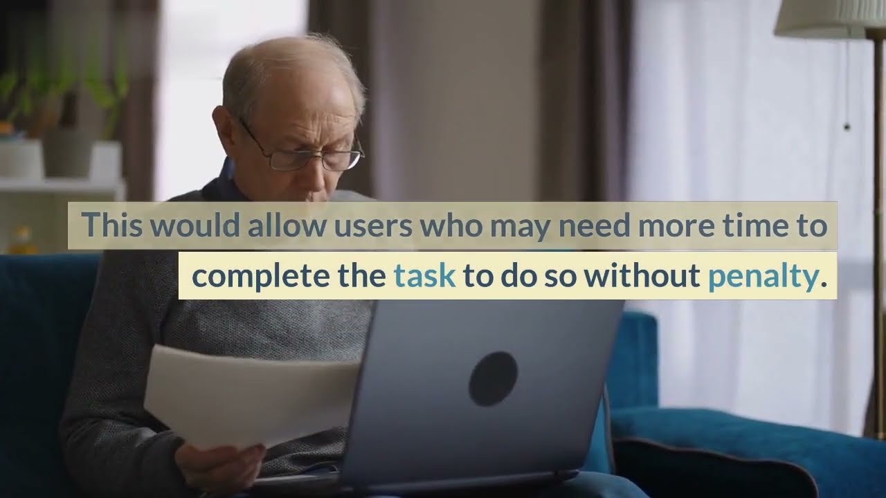 What is WCAG 2.1 guideline 2.2 Enough Time with examples