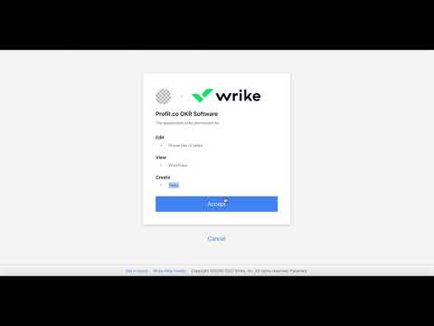 How to Integrate Profit.co with Wrike?