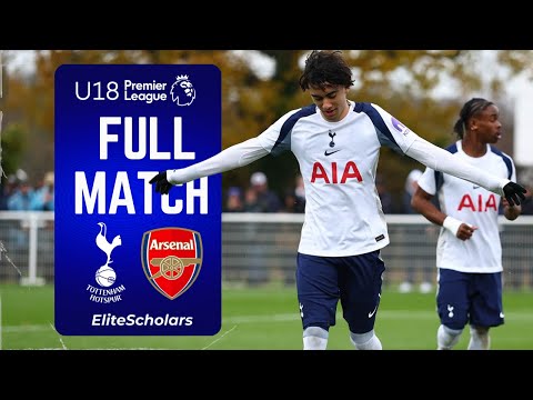 Full Match Spurs vs Arsenal | U18 Premier League | 29/11/25