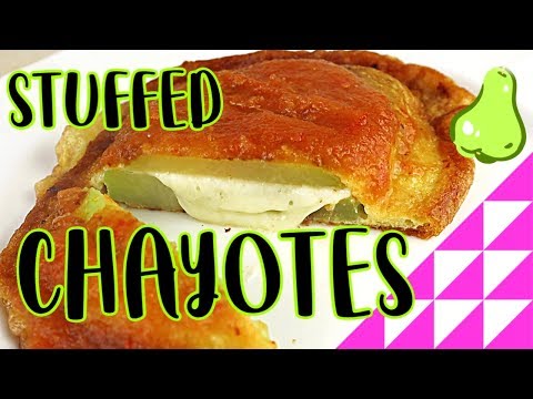 Stuffed Chayotes || Quick & Easy || Cheesy Dinner Recipes
