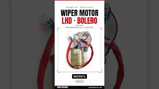 YouTube video thumbnail: Wiper Motor LHD — Bolero 2.5 · Lucas TVS Mahindra spare parts — Nonu Ventures