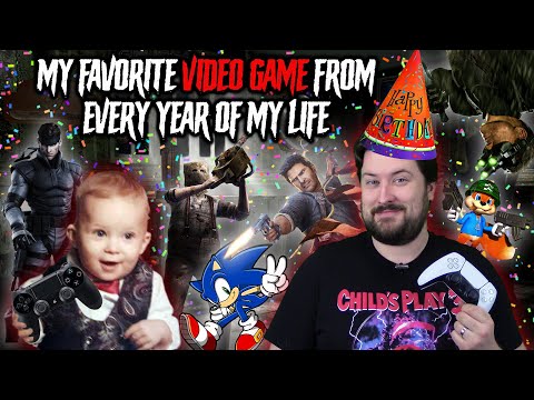 My Favorite Video Game From Every Year of My Life