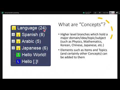 Concepts in SuperMemo