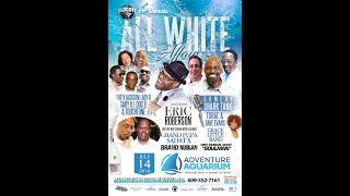Big Scott 2018 All White Affair at Adventure Aquarium Camden New Jersey Water Front