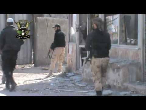 انتشار عناصر لواء معاوية بن أبي سفيان في منطقة الزبلطاني في مدينة دمشق