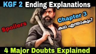 KGF Chapter 2 Explained |  KGF Chapter 3 Story | Yash | Sanjay Dutt | Movie Mania Malayalam