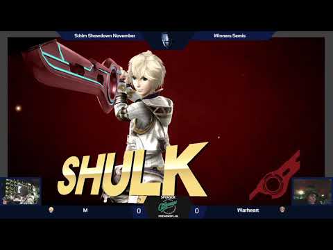 [SSN] Winners Semis - M (Shulk) vs Warheart (Mewtwo, Wario) - SSB4 Singles