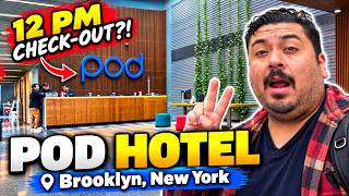 I Stayed at the " Budget" Pod Hotel in Brooklyn, New York