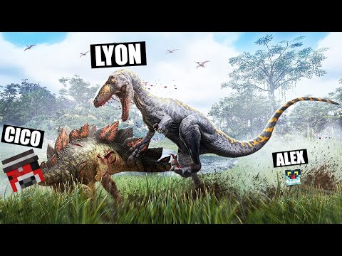 HO INCONTRATO I MIEI AMICI nella VITA REALE di un DINOSAURO!