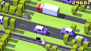 How to get 65/6S on a train track Crossy Road
