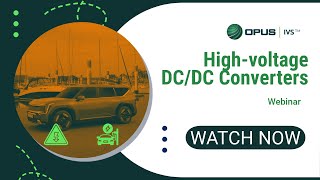 High-voltage DC/DC Converters Webinar