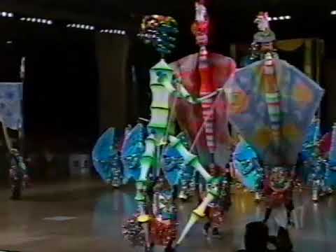 2001 Downtowners Fancy Brigade "A Global Celebration 2001" - 10th Place