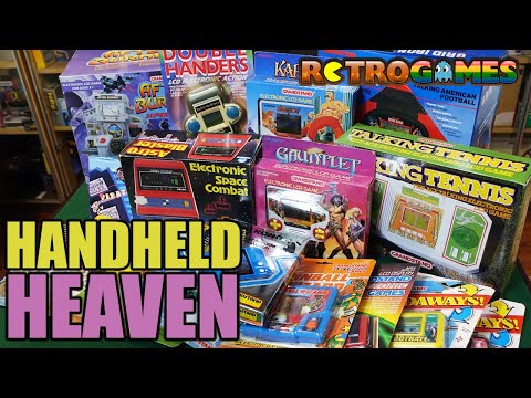 A huge collection of 1980s Unused Electronic Games arrives at Retrogames - But what's in the box?