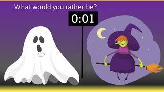 Would You Rather? HALLOWEEN!  - Get Kids Moving