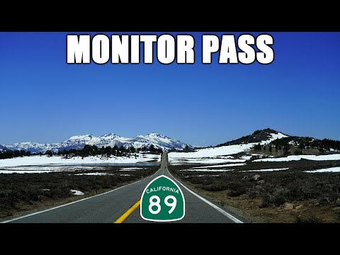 California Highway 89 Over Monitor Pass (8,314 Feet)