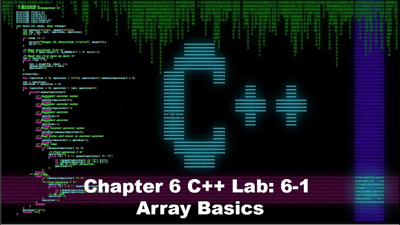 Principles of Programming Chapter 6, C++ Lab 6-1