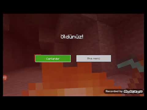 Minecraft seri 3 de Büyü masası ile örs yaptım!!!
