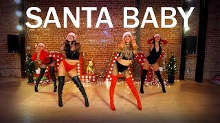 Santa Baby (Dance Routine) | Mandy Jiroux & Chelsea Corp
