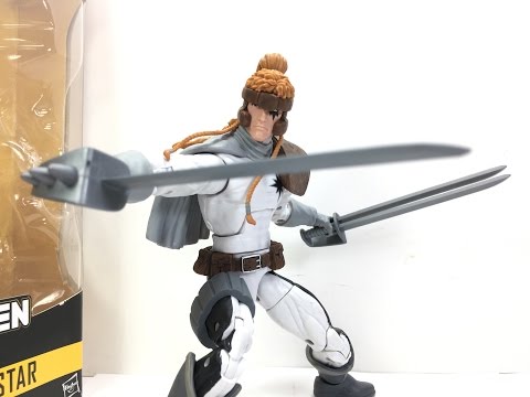 Marvel Legends X Men Shatterstar Warlock BAF Chefatron Review