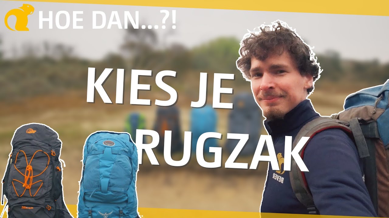 Hoe kies je een rugzak | Bever