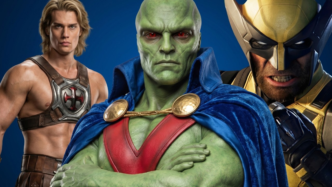 ¡La nueva película de He-Man CALLÓ BOCAS! Martian manhunter al nuevo DCU! WOLVERINE ya tiene fecha