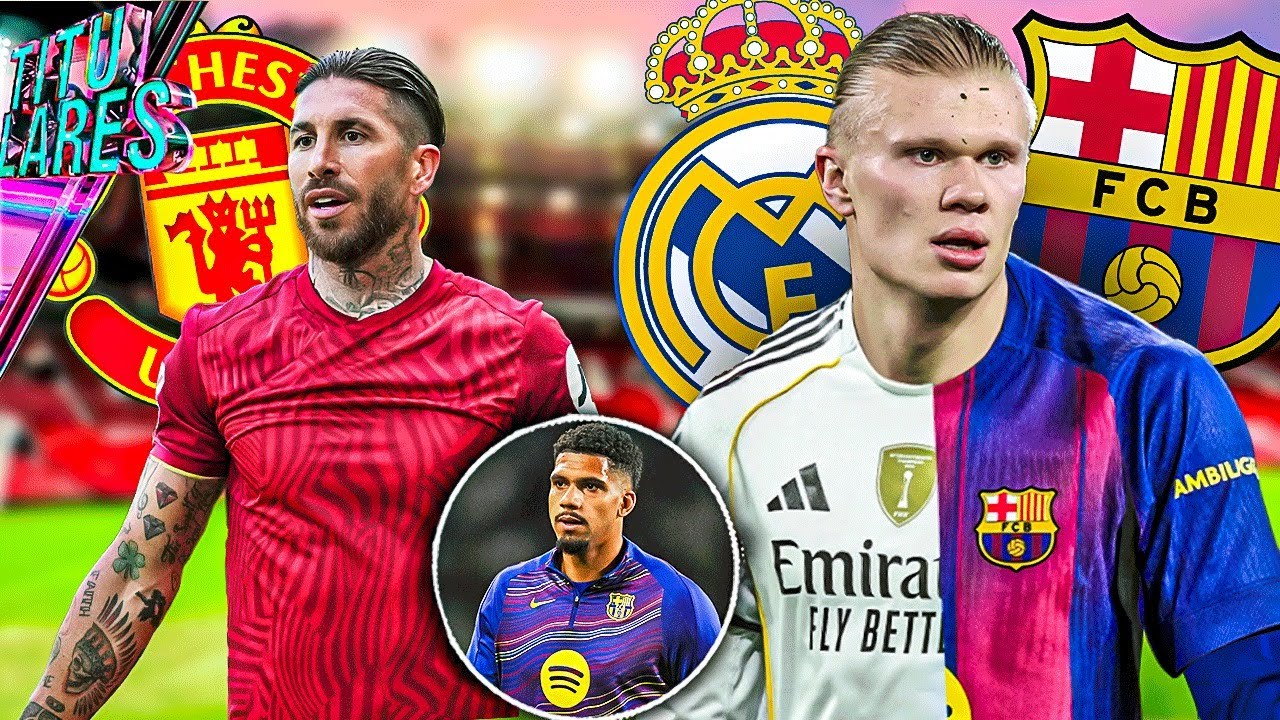 ¿Madrid o Barça? Esto hará Haaland | Oferta del United por Ramos | Van por reemplazo de Araujo