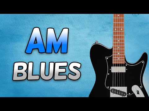 Groovy Guitar Backing Track Blues in A Minor