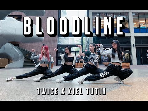 [KPOP IN PUBLIC ONE TAKE]  TWICE X Kiel Tutin - “Bloodline (Ariana Grande)” Dance Cover[BGM STUDIO]