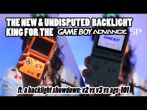 Cool Uncle Mods: FunnyPlaying V3 GBASP IPS Screen | Review, Installation & Backlight Showdown!