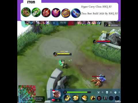 Chou tutorial and best build 2020 by RRQ R7