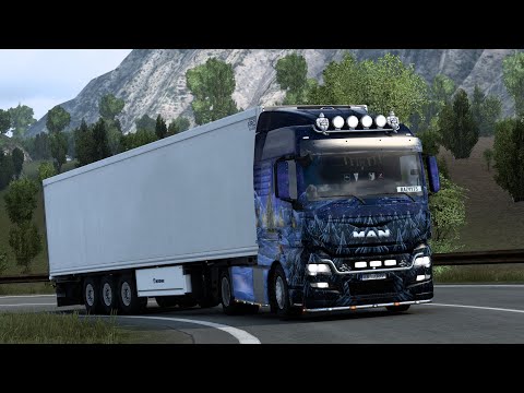 ETS2 1.46 | MAN TGX XLX Euro 6 | 🇮🇹 Torino- 🇫🇷 Marsilia 390km (Specialitati de peste 17t)