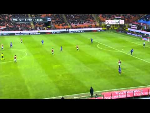 Serie A 2012 13   12° Giornata   Milan Fiorentina 1 3   11 11 2012   Primo tempo