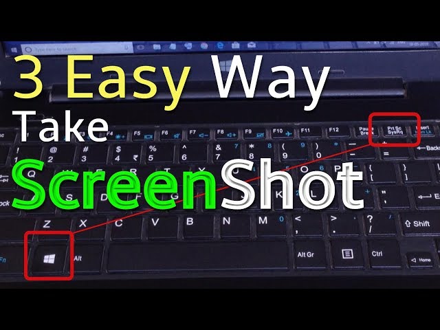 How To Screen Shot On Hp Laptop How To Take A Screenshot On A